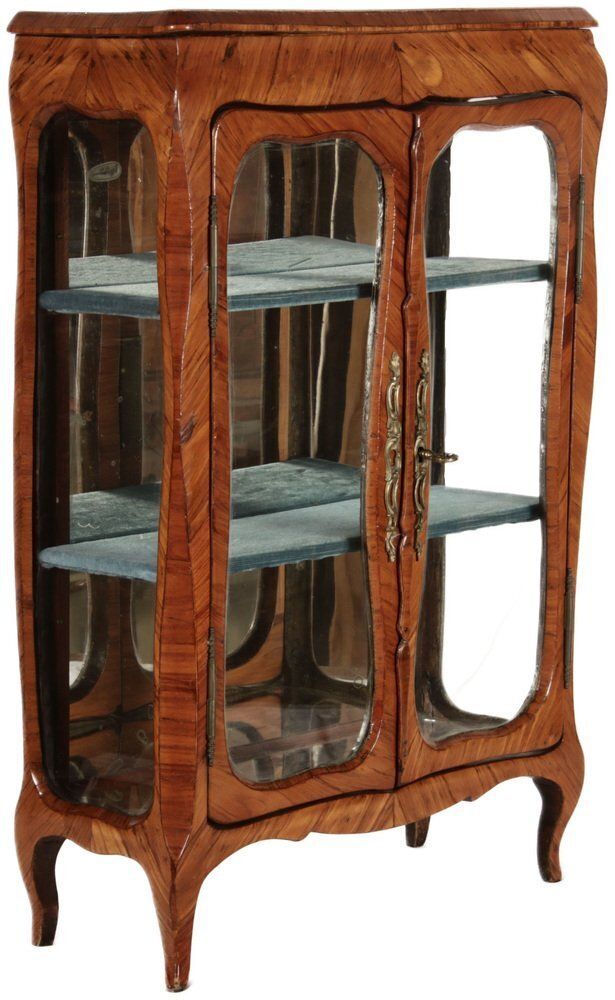 Antique French Baroque Showcase, 1850 photo furniture