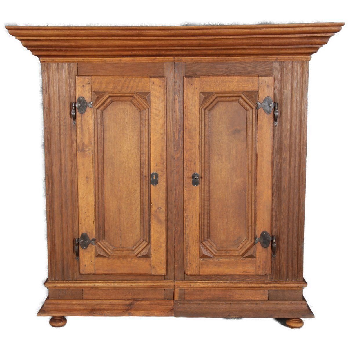 Antique Baroque Cabinet In Oak, 1770