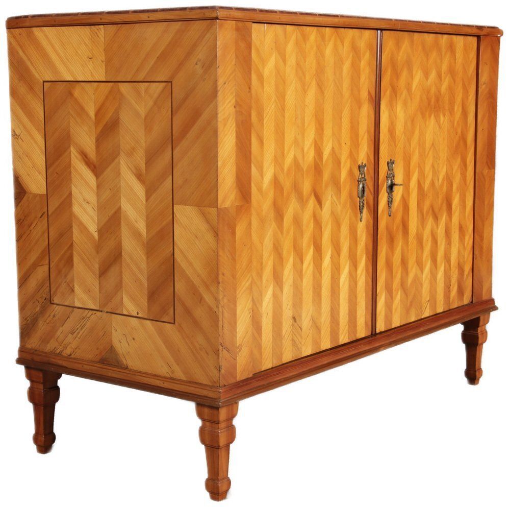 Antique Baroque Sideboard In Cherry, 1780 photo Furniture