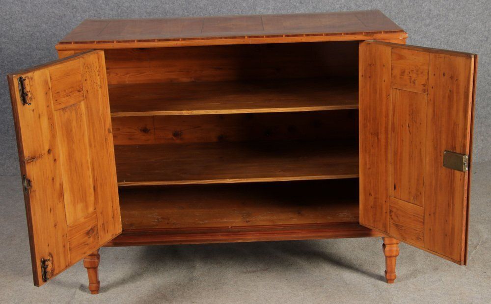 Furniture Antique Baroque Sideboard In Cherry, 1780 photo