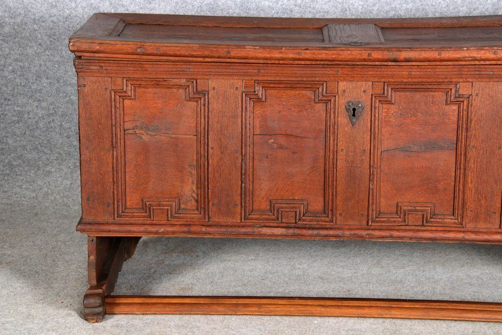 Baroque Gallery Chest In Oak, 1750s photo buy