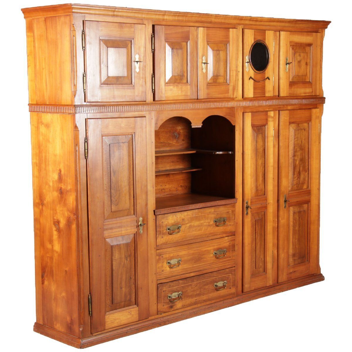 Antique Louis XVI Buffet In Cherry, 18th Century photo furniture