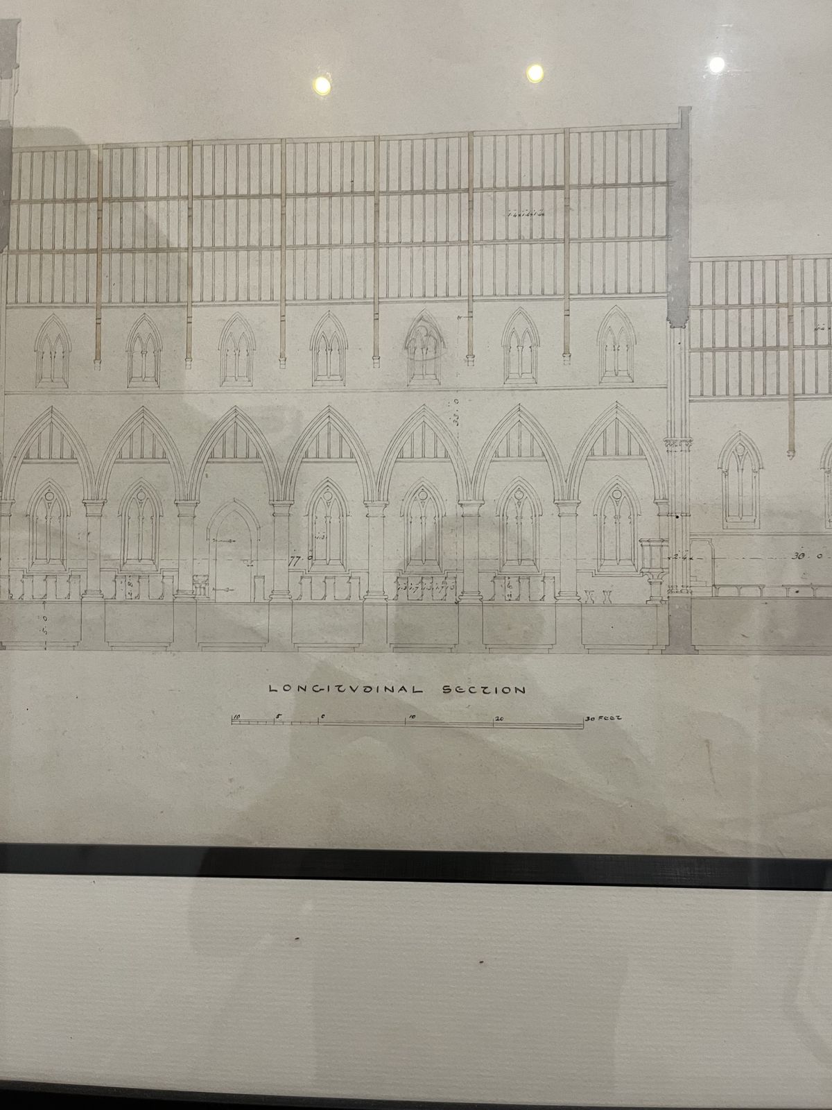 5 Original Architects Drawings (1745)of St James Church In Congleton. All 5 Are Originals Not Prints & Have All Been Mounted, Framed & Sympathetically Preserved By Professional Framers Sherratt & Reece In Leek. photo 2500.0