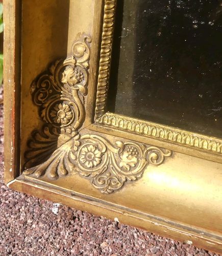 photo furniture 19th Century School. Portrait Of Man. Oil Painting On Canvas Marouflé On Cardboard Signed