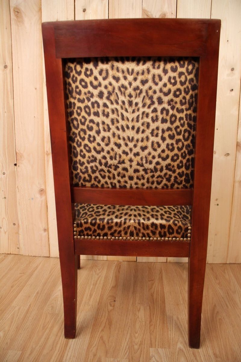 Mahogany Empire Style Armchair photo furniture