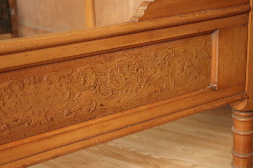 Art Nouveau Bentwood Bed By Jacob & Josef Kohn For Thonet, 1904 photo buy