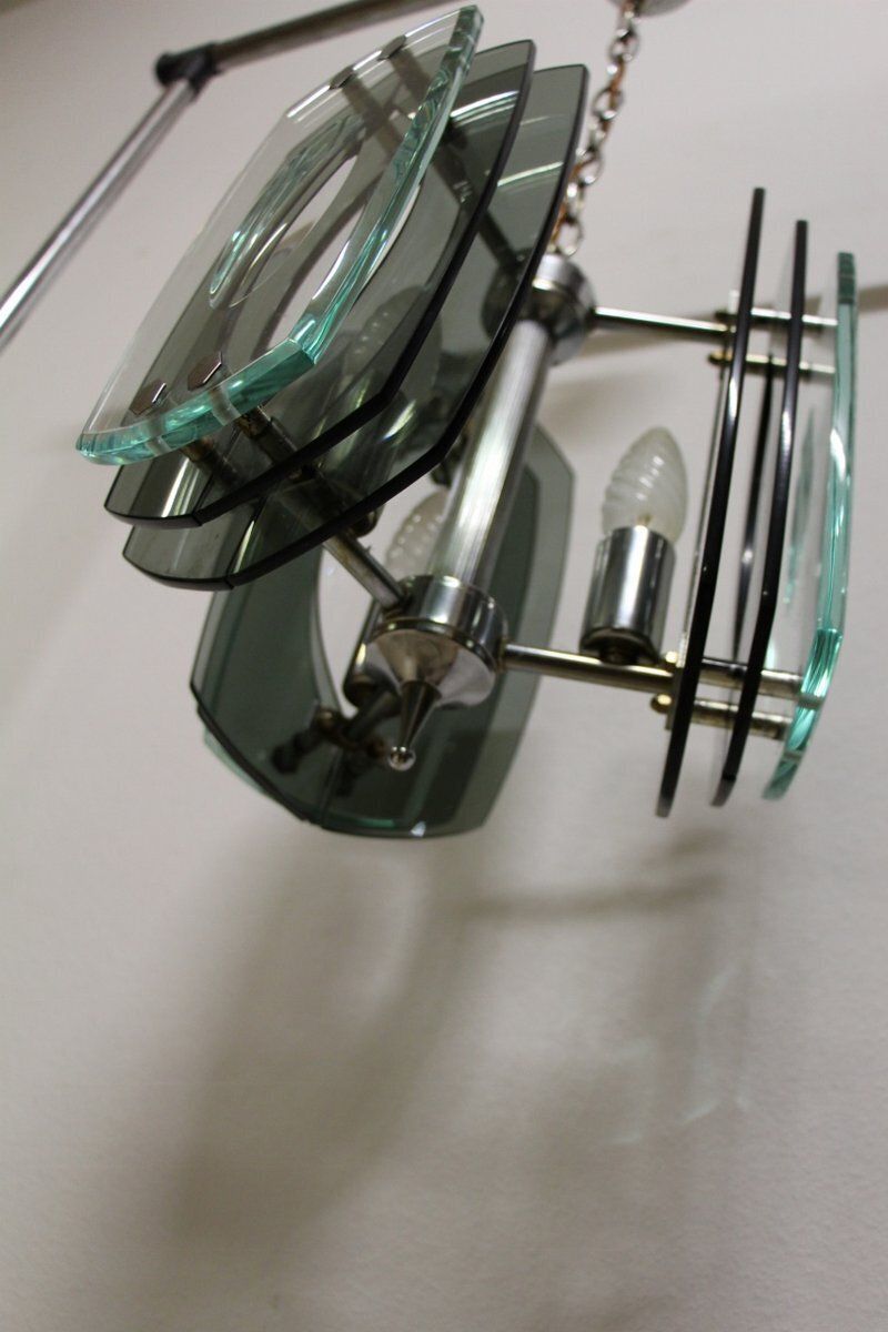 Mid Century Chandelier By Max Ingrand For Fontana Arte photo buy