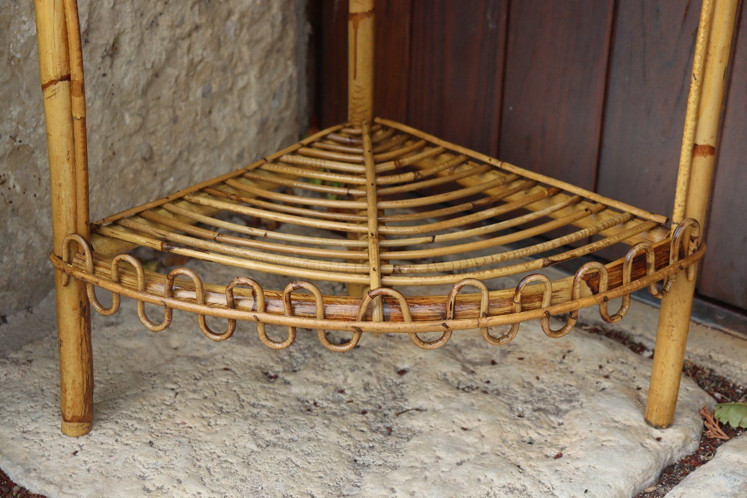 Italian Corner Shelf By Franco Albini, 1960s photo vintage