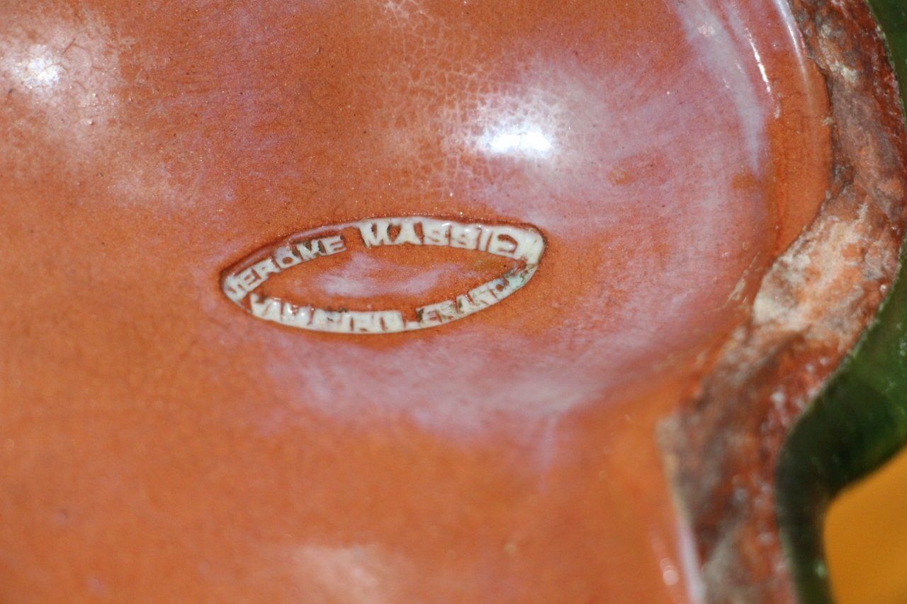 Large Art Nouveau Vase By Jérôme Massier, 1890s photo vinterior