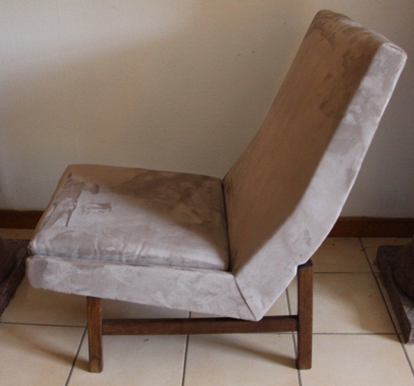 Lounge Chairs By Arp For Steiner, 1950s, Set Of 3 photo for sale