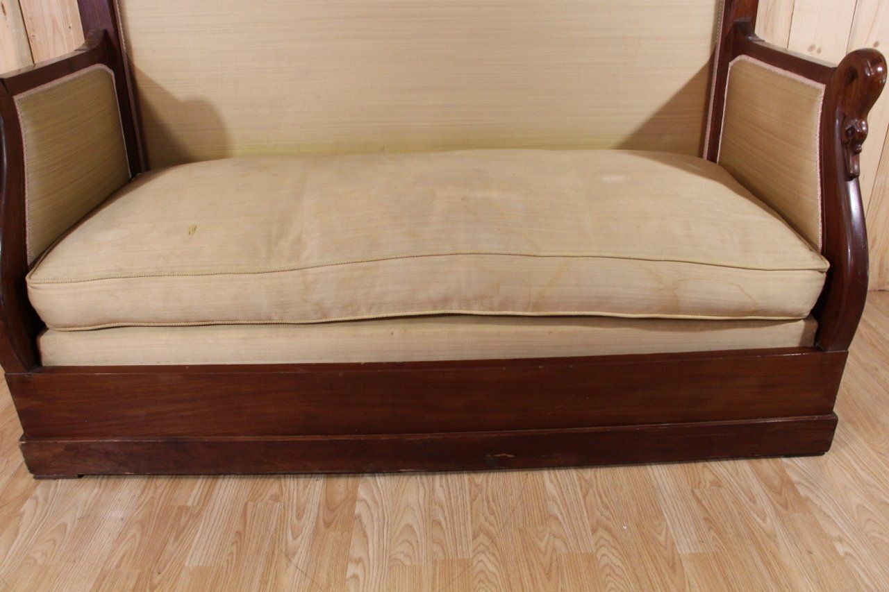 Turkish Restoration Swan Neck Sofa photo Furniture
