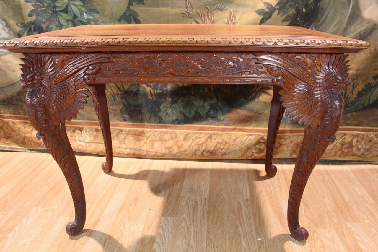 photo furniture Carved Center Table, 18th Century