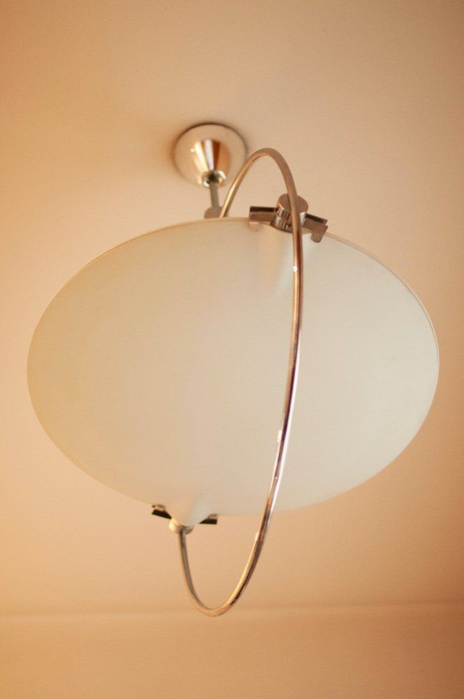 Large Ceiling Light Nobona ​​Mod. 3245 From Fontana Arte, Italy, 1980s photo Lighting