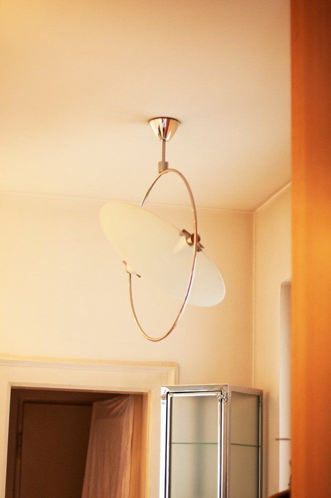 Large Ceiling Light Nobona ​​Mod. 3245 From Fontana Arte, Italy, 1980s photo buy