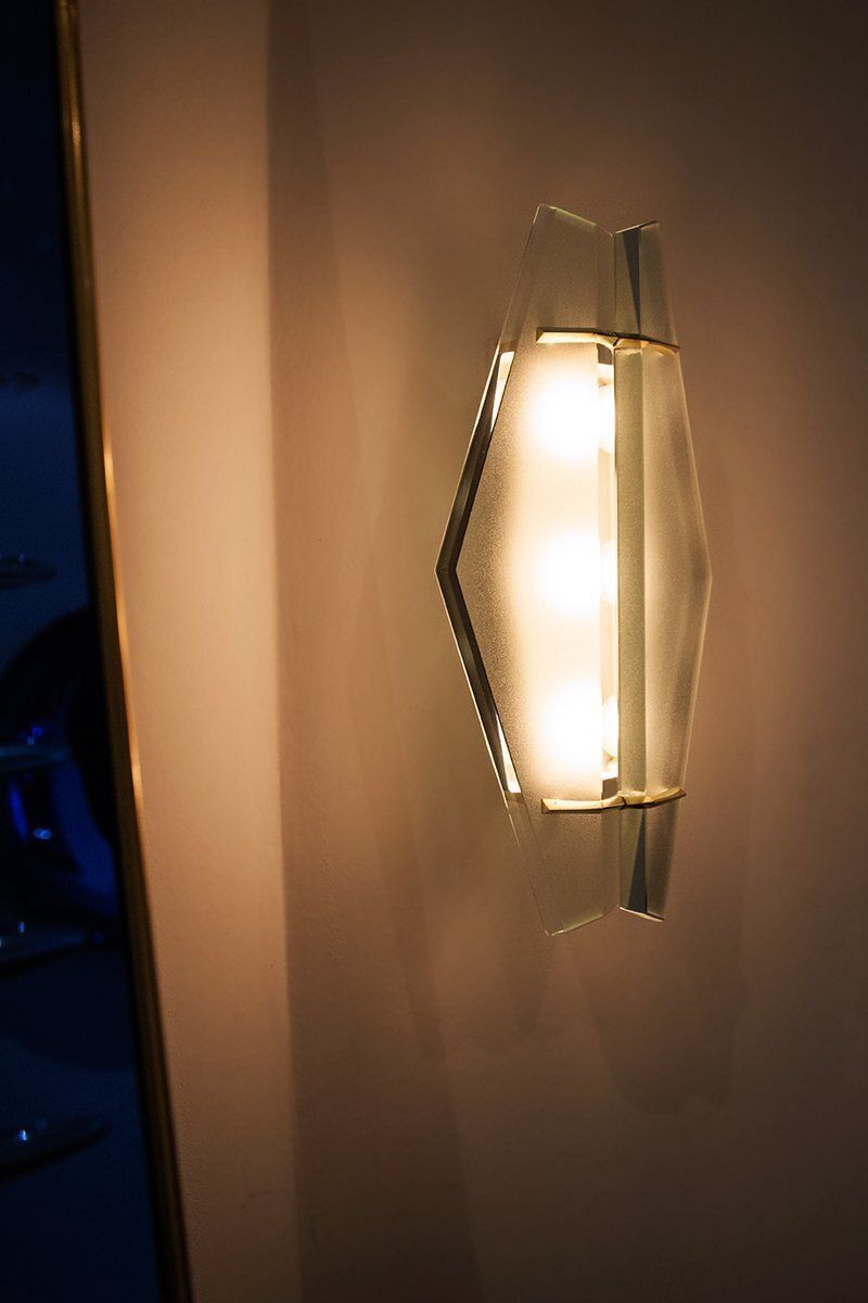 Italian 1937 Sconce By Max Ingrand For Fontana Arte, 1958 photo for sale