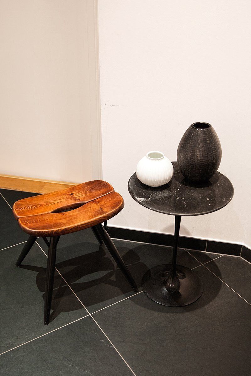 Pirkka Stool By Ilmari Tapiovaara For Laukaan Puu, Finland, 1950s photo Furniture