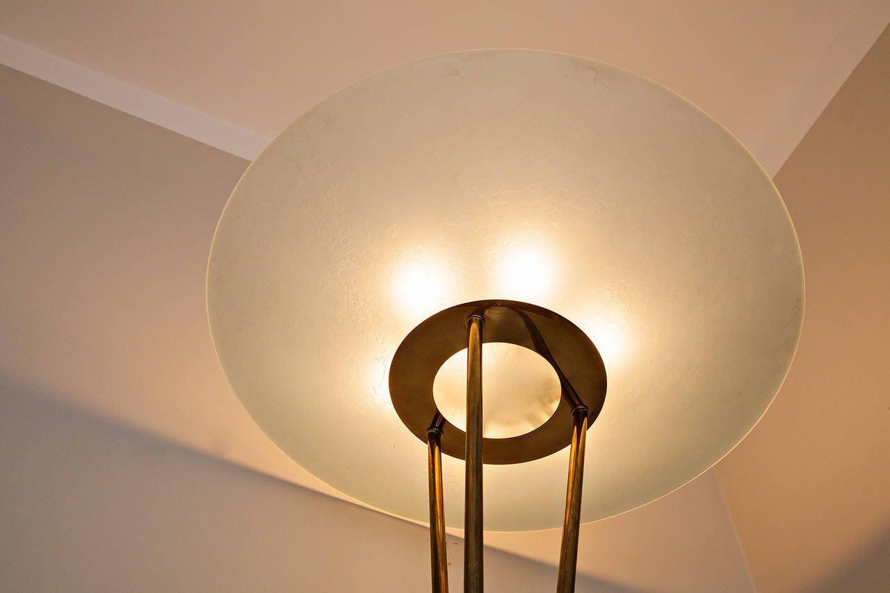 Italian Model 4075 Floor Lamp By Gaetano Sciolari For Stilnovo, 1950s photo 7740.0