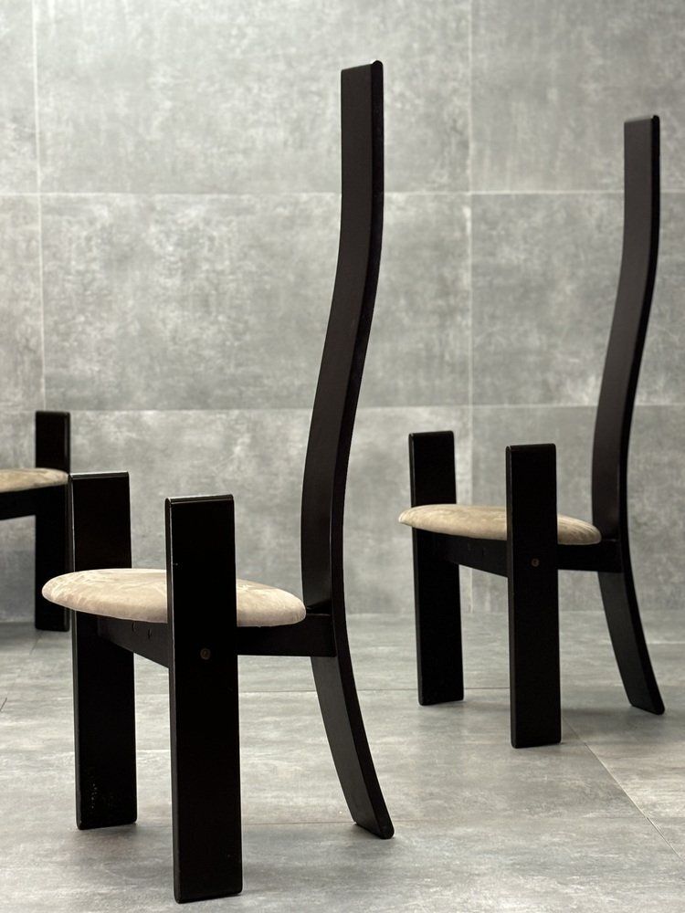 Golem Chairs By Vico Magistretti For Poggi, Italy, 1970s, Set Of 6 photo Furniture