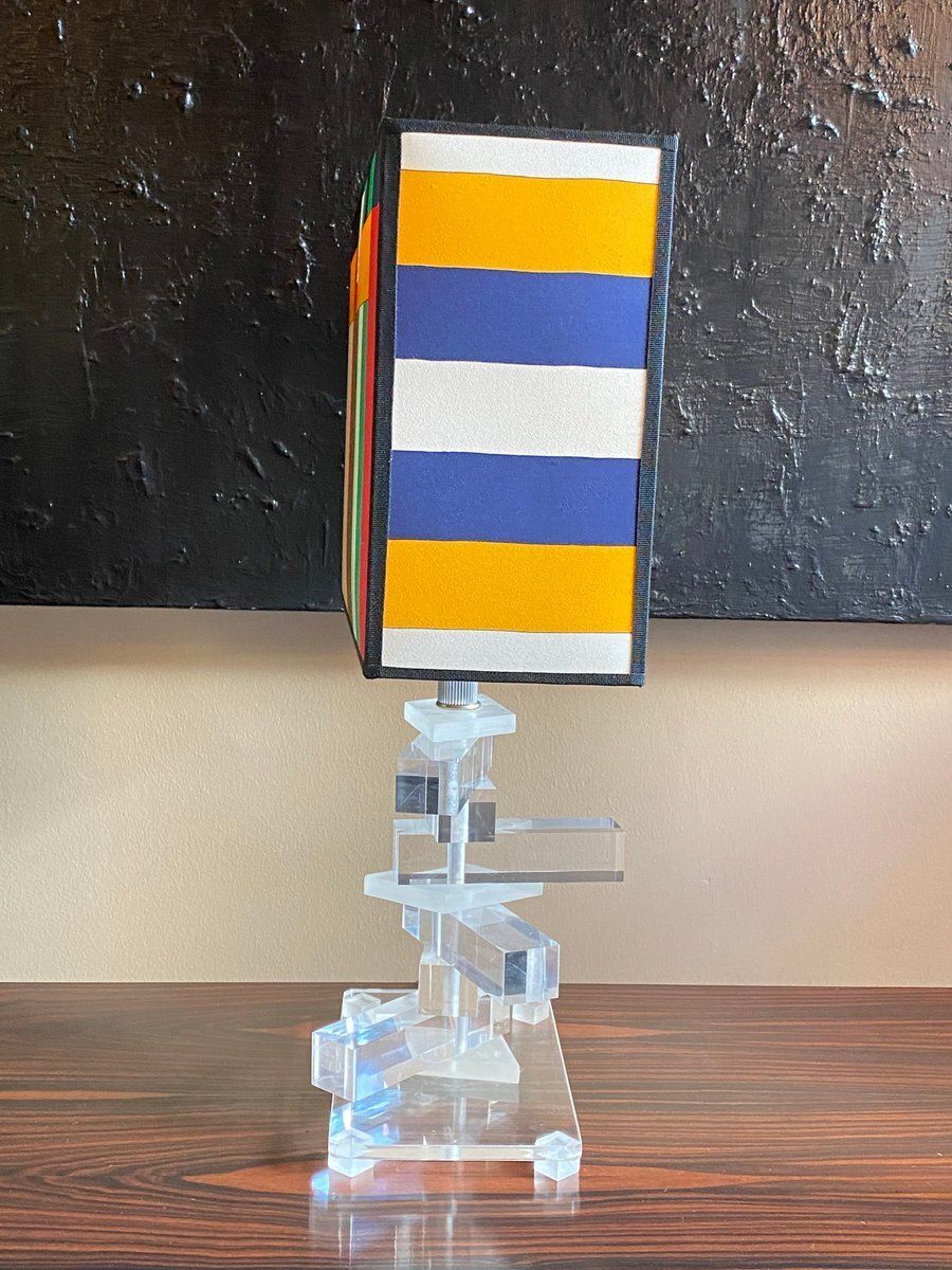 photo vintage Table Lamp From Yves Saint Laurent, France, 1975