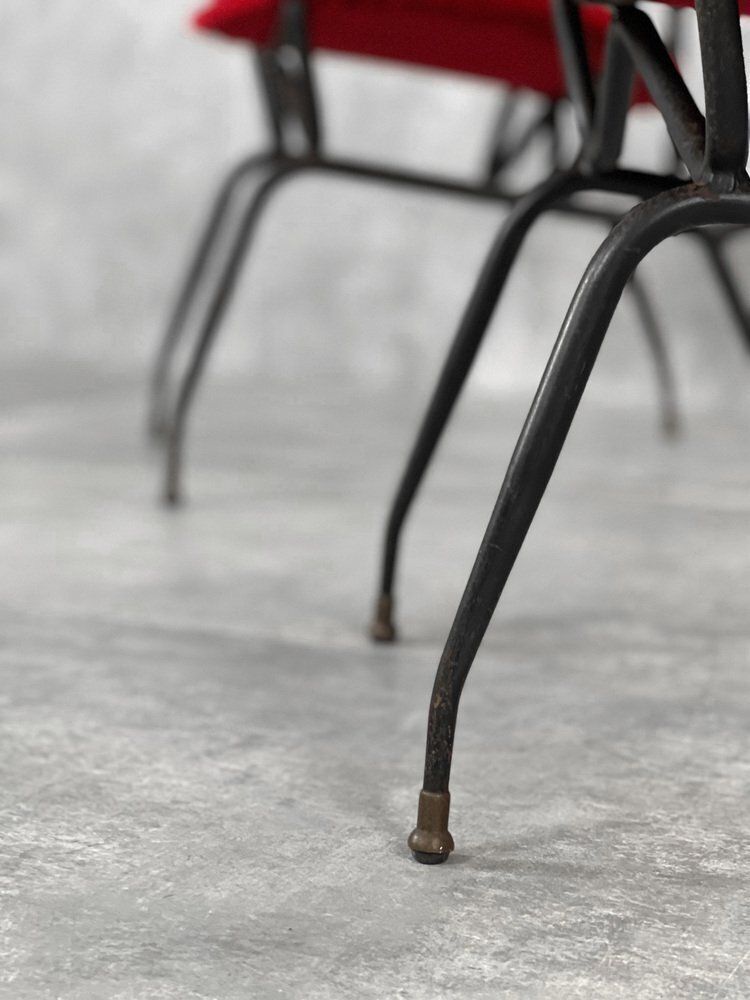 Set Of Armchairs By Gastone Rinaldi For Rima, 1950s photo vinterior