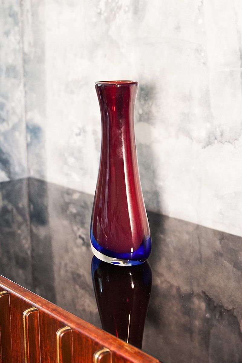 Vase By Mario Pinzoni For Seguso, Italy, 1968 photo for sale