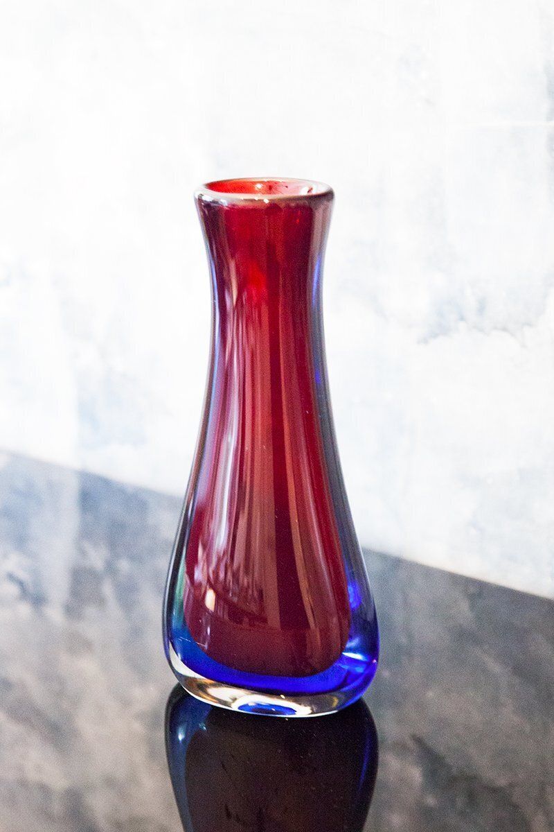 Vase By Mario Pinzoni For Seguso, Italy, 1968 photo vinterior