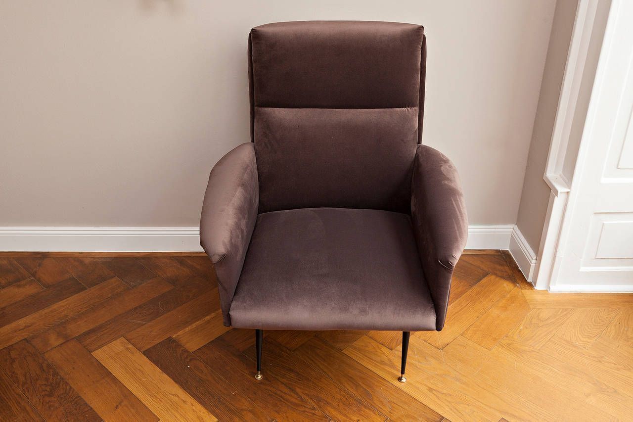 Set Of Mid Century Italian Armchairs photo furniture