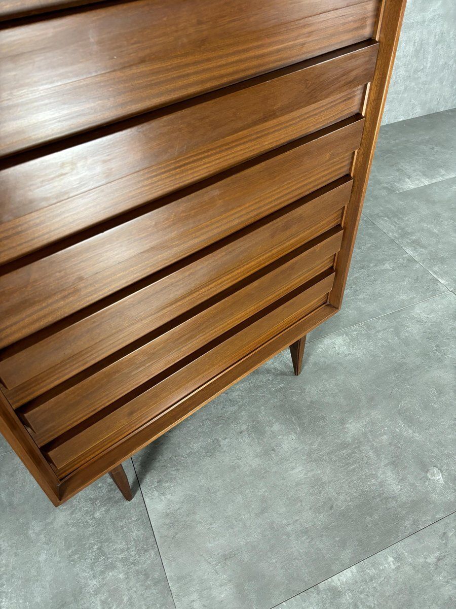 Wooden Chest Of Drawers, 1960s photo Furniture
