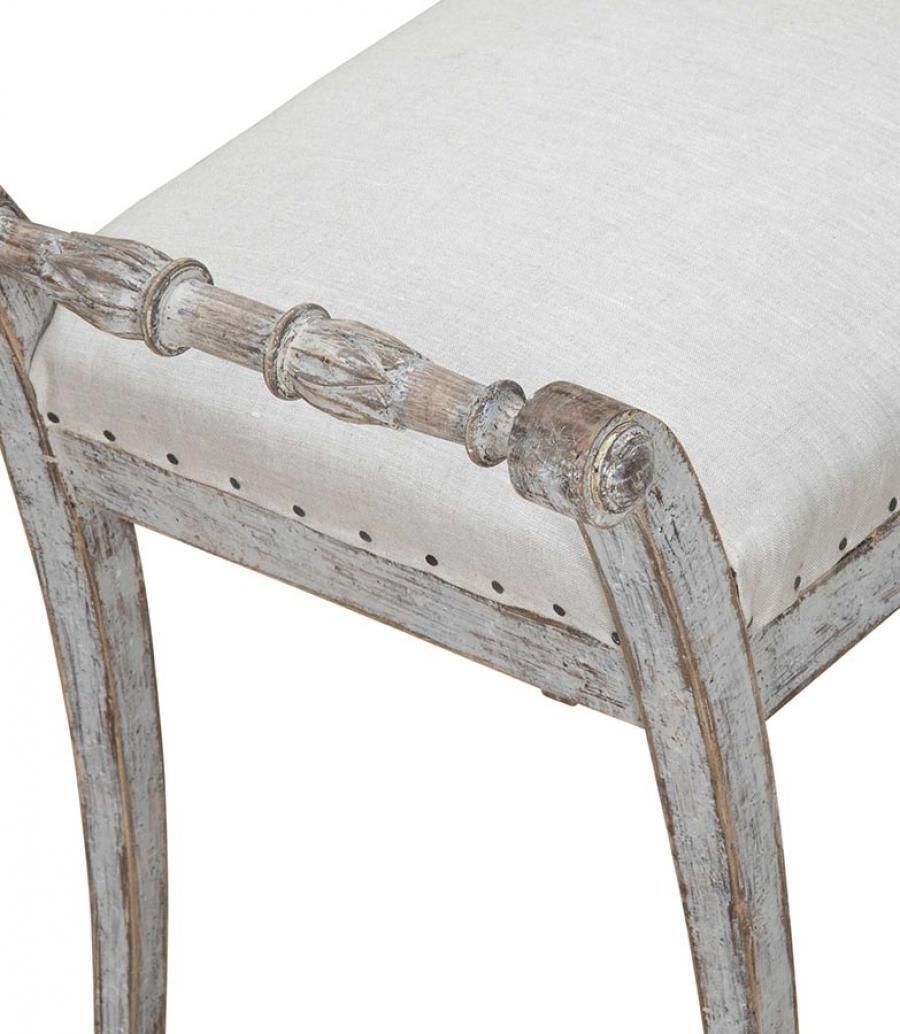 Pair Of Late 19th Century Swedish Gustavian Style Footstools photo Furniture
