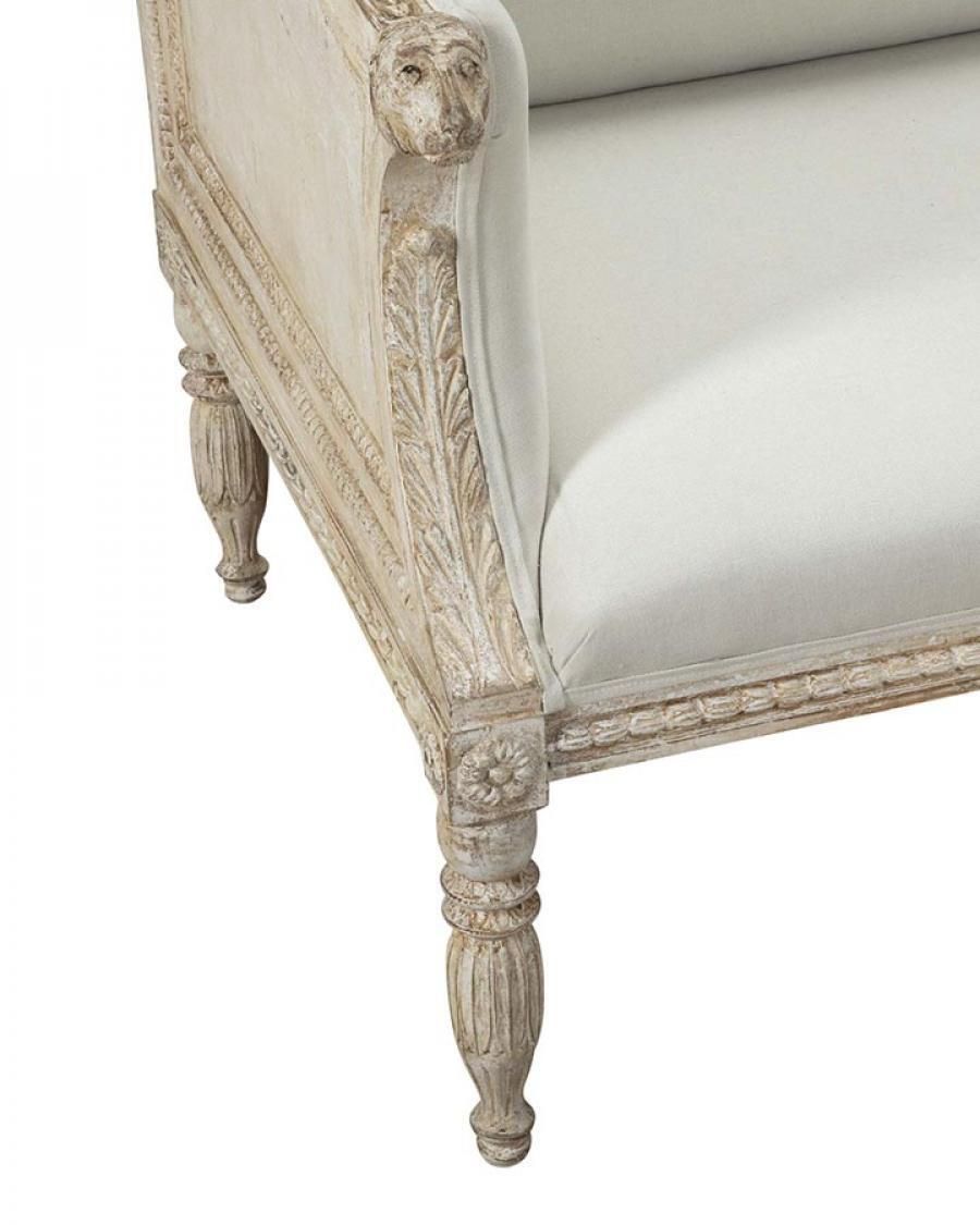 19th Century Swedish Sofa In The Manner Of Ephraim Ståhl photo Furniture