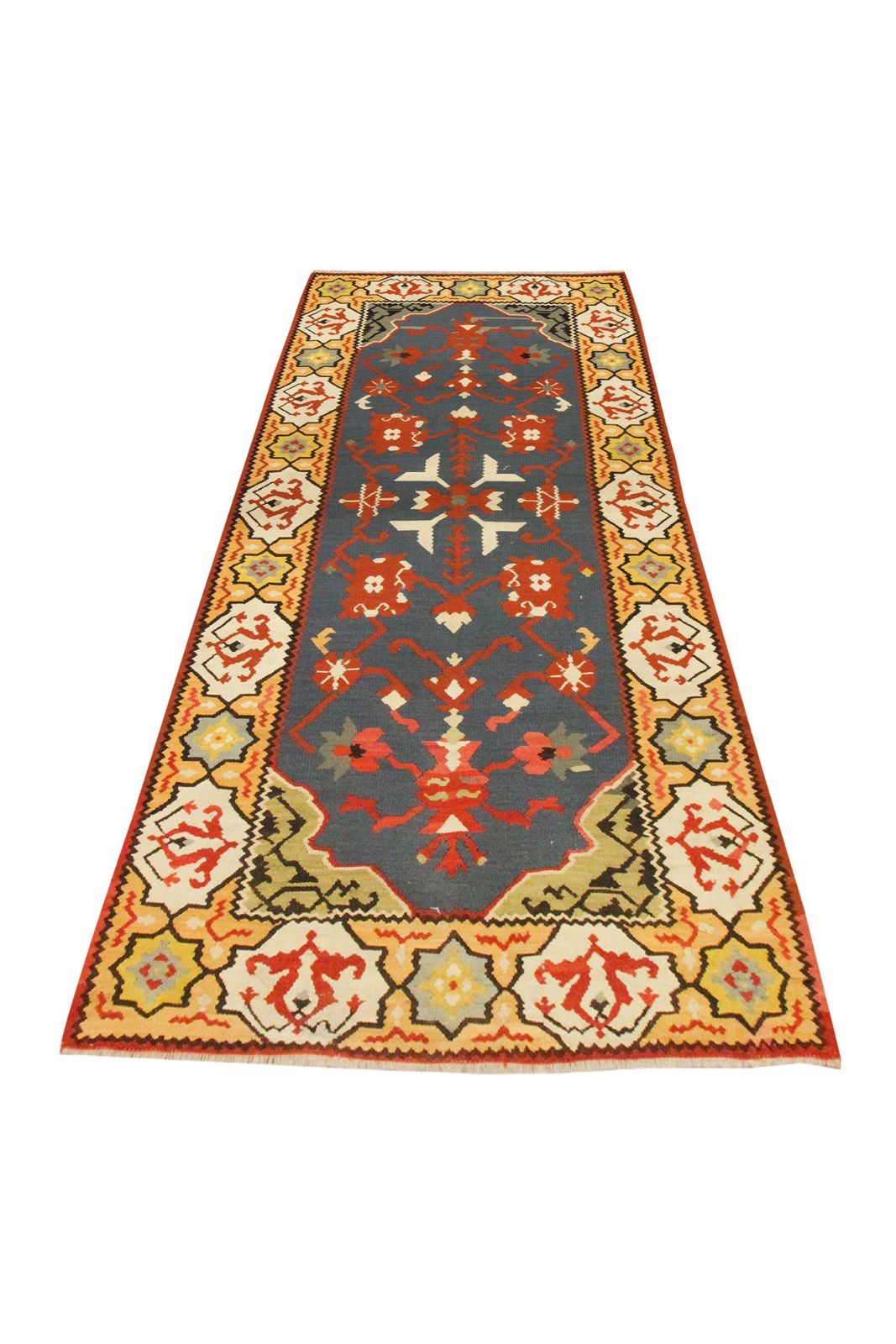 Page 1 Of 12 Balkan Kilim Runner Rug, Handmade Flatweave Carpet For Entryway 210 × 95 Cm photo furniture