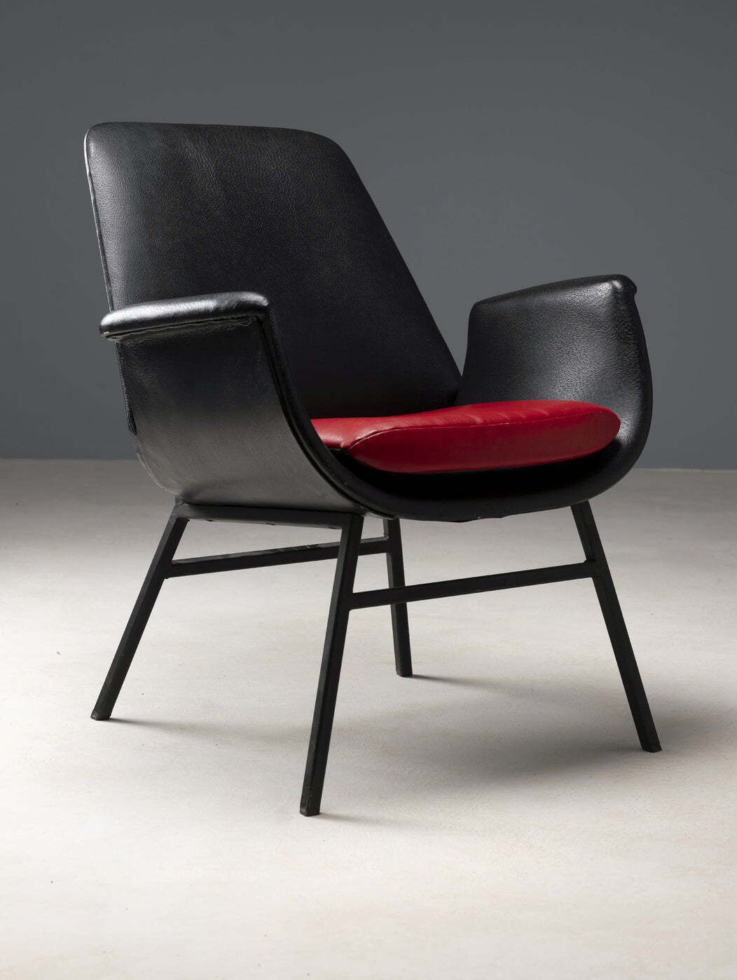Leather Living Room Set, 1960s, Czechoslovakia photo for sale