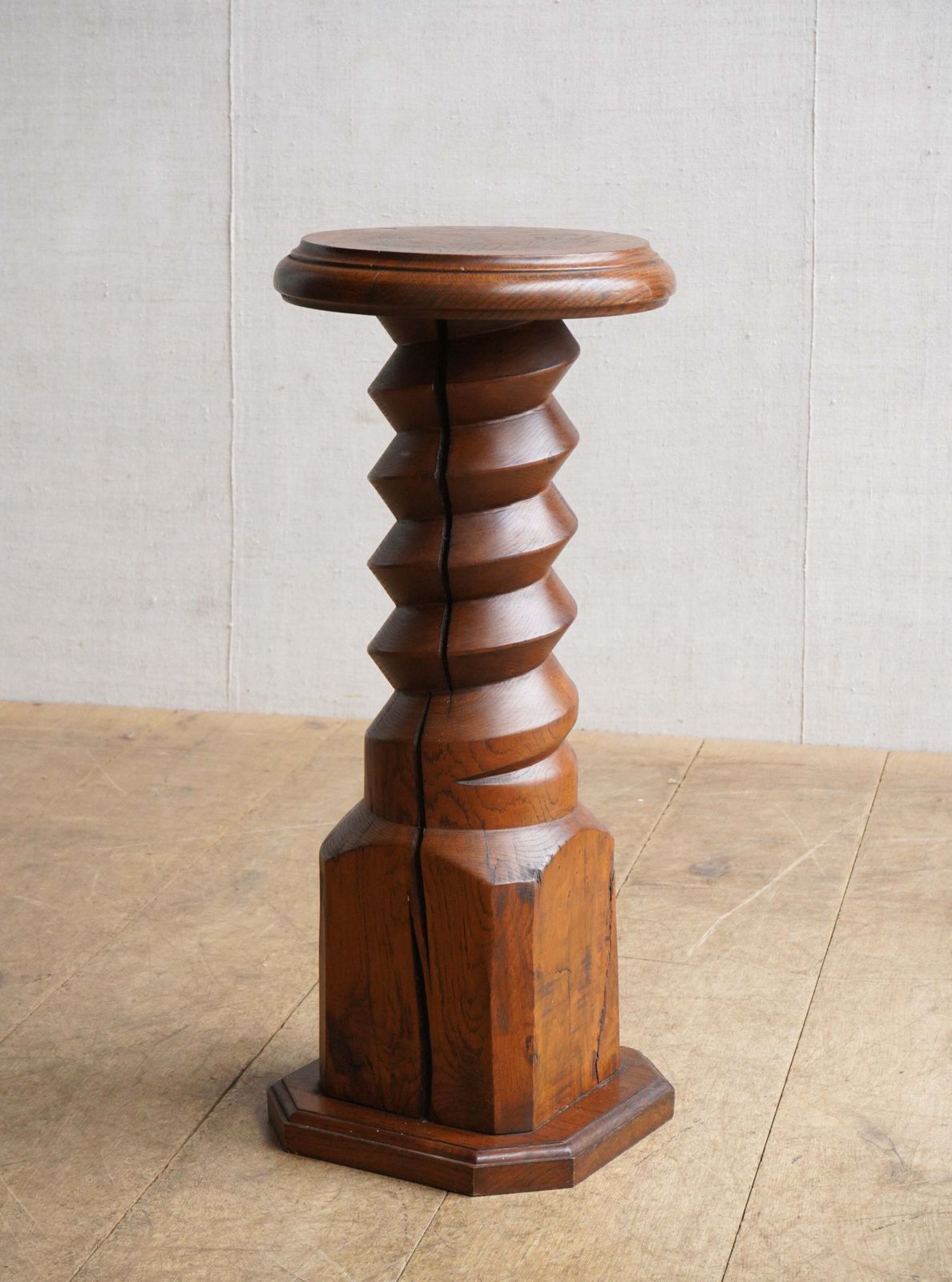 Corkscrew Plinth, Mid 20th Century photo furniture