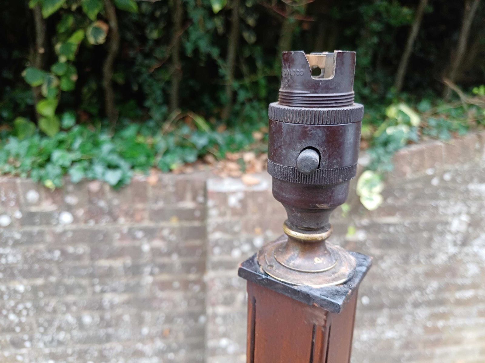 Antique Mahogany Floor Lamp Base, Hand Carved Vintage Standard Lamp, Rewired Vintage Lighting, Art Deco Style Pat Tested Free Hand Delivery photo furniture