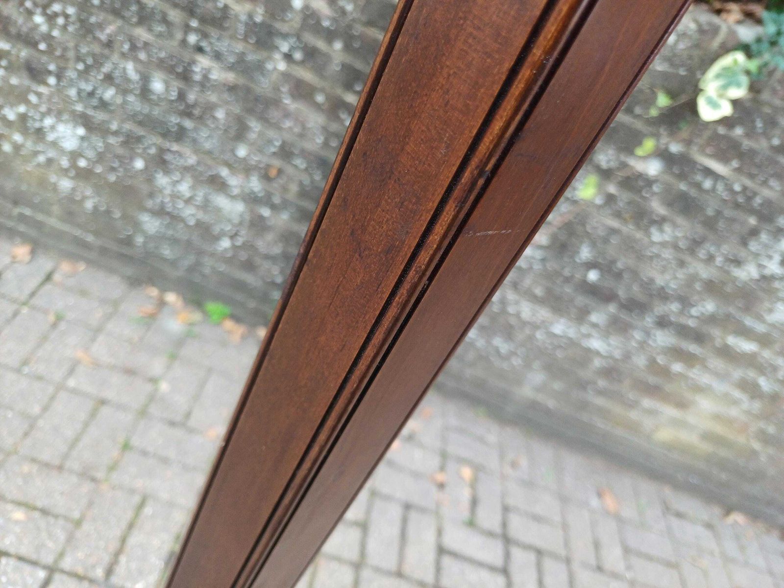 Antique Mahogany Floor Lamp Base, Hand Carved Vintage Standard Lamp, Rewired Vintage Lighting, Art Deco Style Pat Tested Free Hand Delivery photo 414.0