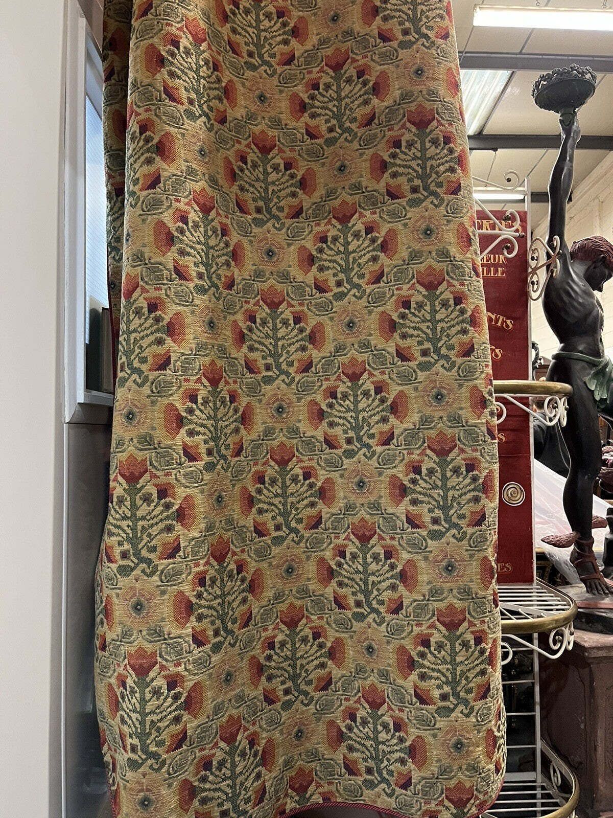 Huge Tablecloth, 295 Cms In Length X 123 Cms, Superb Heavy Quality. Tapestry photo Textiles