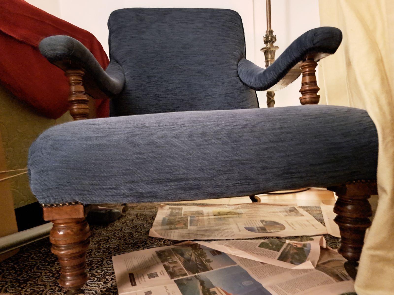 Long Armchair, Mid 20th Century photo furniture