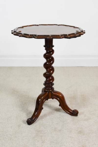 Regency Mahogany Side Table Stamped To Underside "Flood 8 Charles St. Middlesex Hospital"