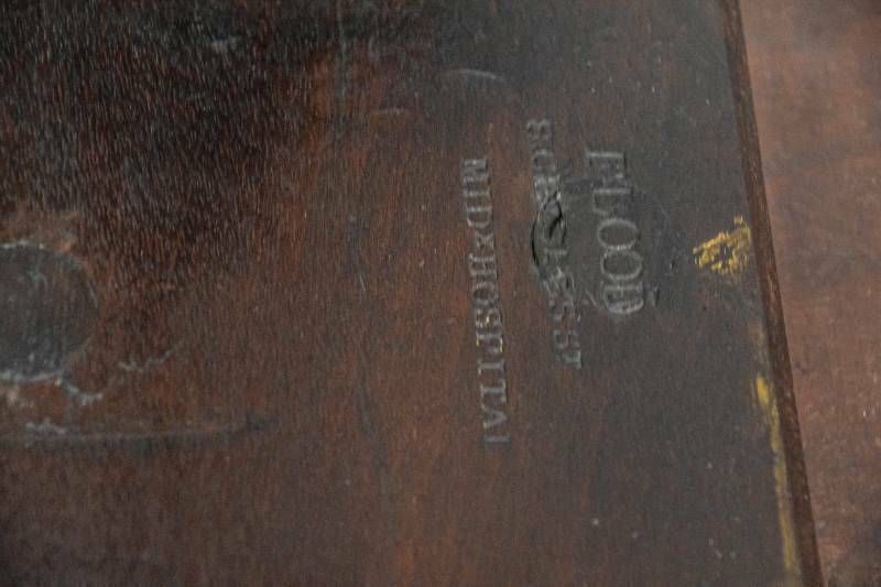 Regency Mahogany Side Table Stamped To Underside "Flood 8 Charles St. Middlesex Hospital" photo buy