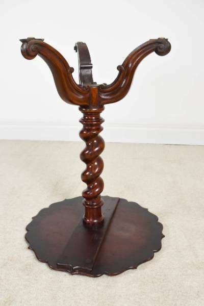 photo furniture Regency Mahogany Side Table Stamped To Underside "Flood 8 Charles St. Middlesex Hospital"