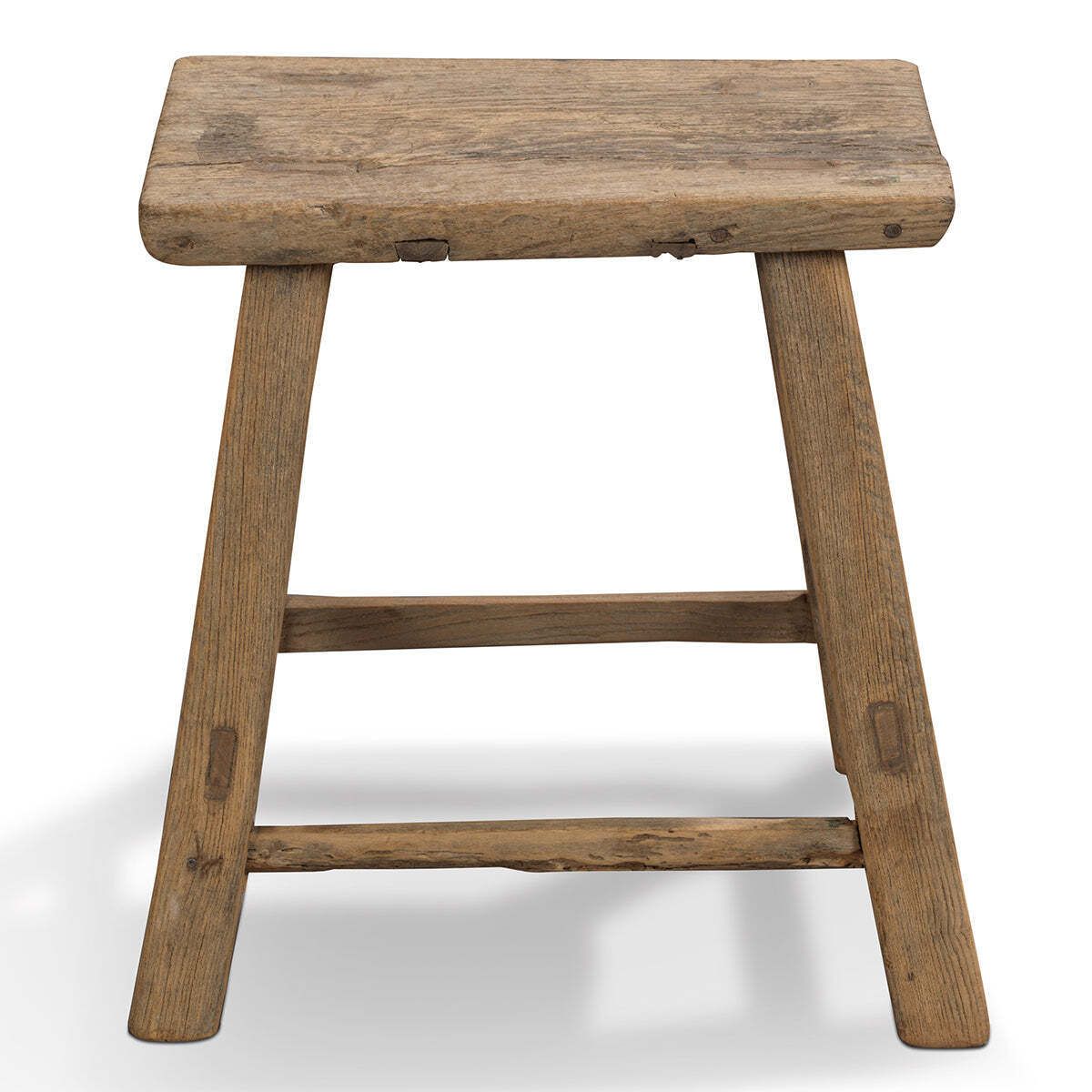 A Frame Wooden Chinese Stool, 1800s photo furniture