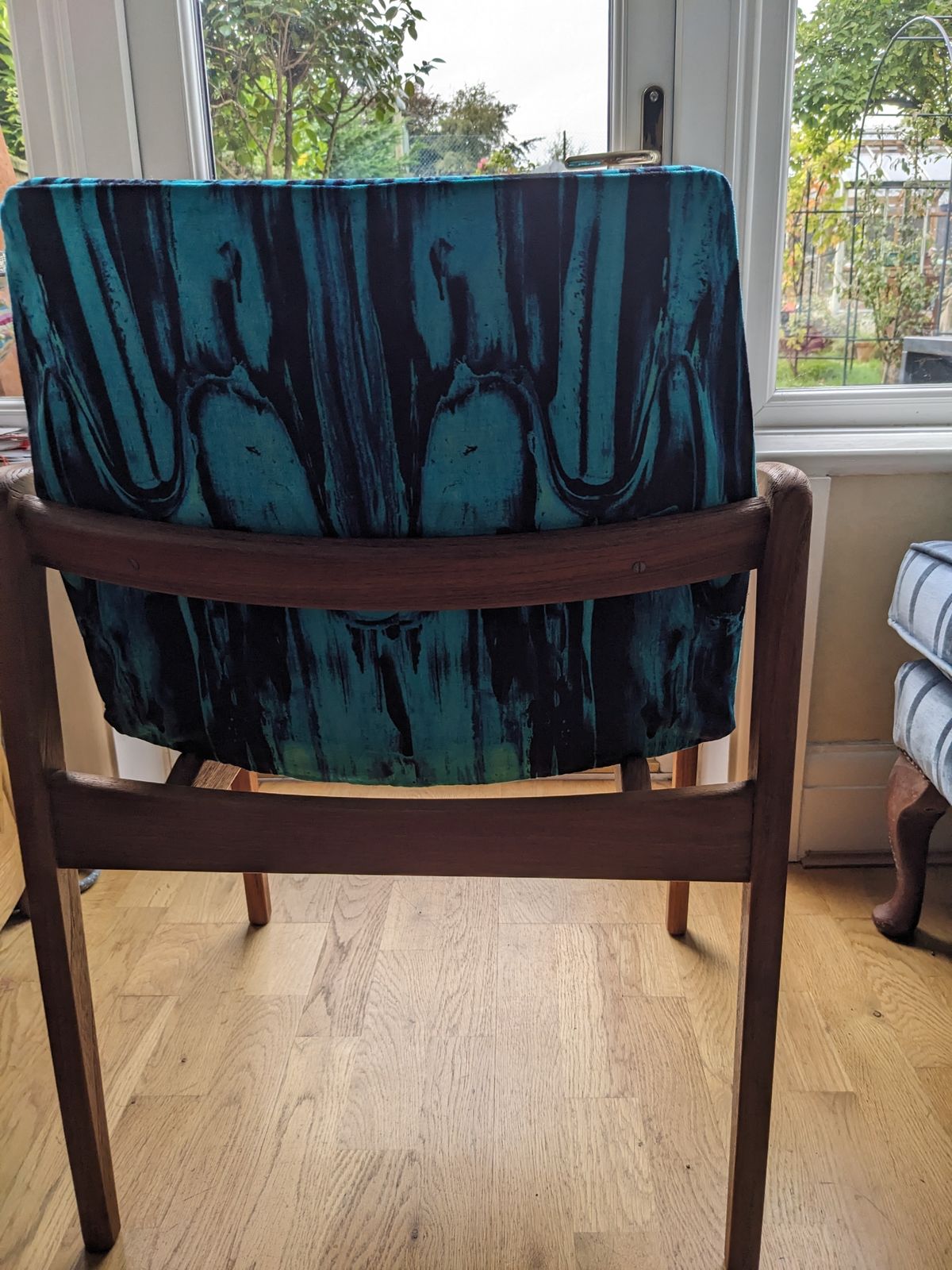 1960's Model 23 Teak Chair, Designed By Henning Kjærnulf For Korup Stolefabrik. photo vinterior