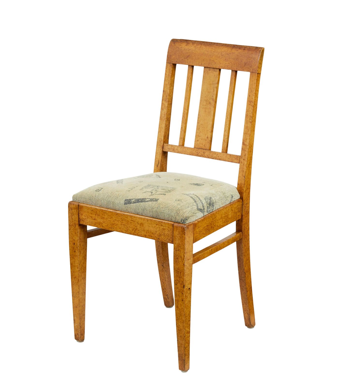 photo vinterior Swedish 19th Century 7 Piece Burr Birch Living Room Suite