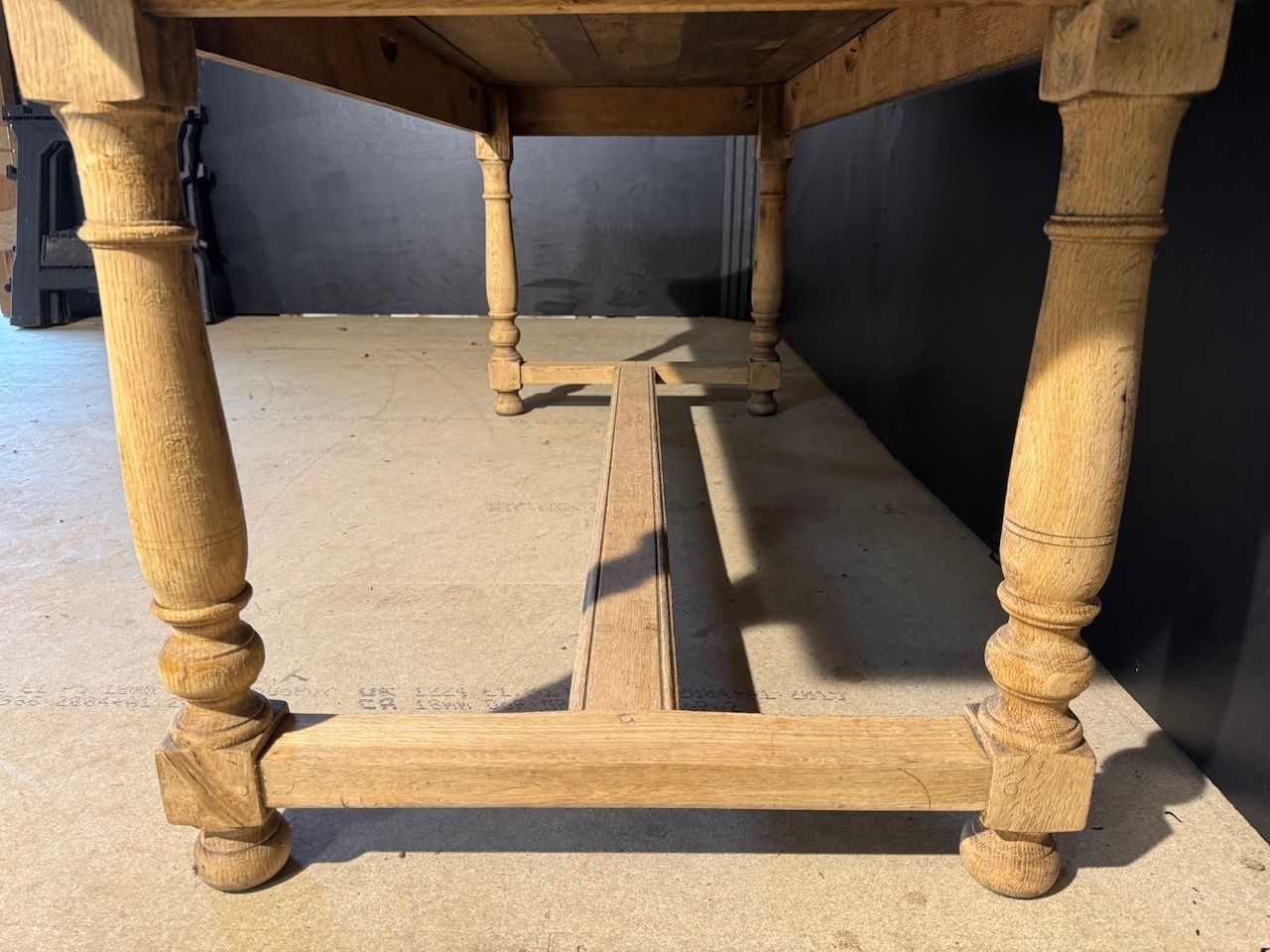 Oak Farmhouse Dining Table photo Furniture