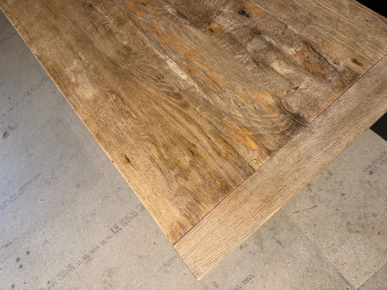 2350.0 Oak Farmhouse Dining Table photo