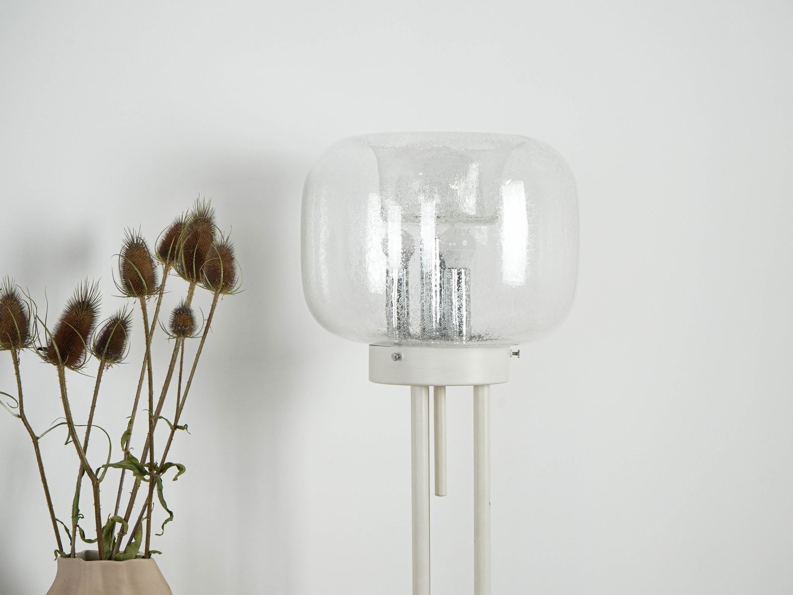 photo vinterior Floor Lamp, Murano Glass, Italian Design, 1970s, Made In Italy