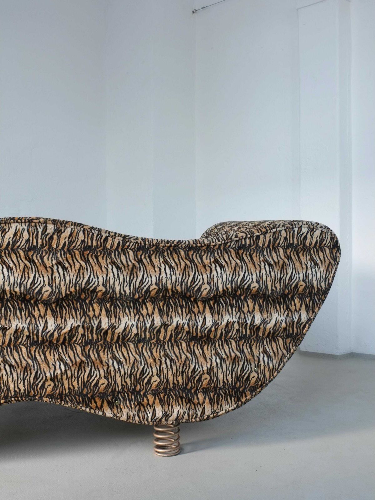 Postmodern Animal Print Sofa Extra Large | Germany | 1990s photo buy