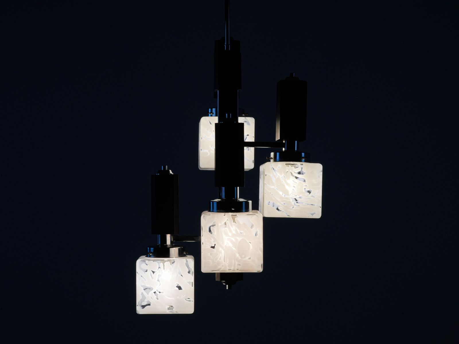 699.0 Pendant Lamp, Italian Design, 1970s, Manufactured In Italy photo