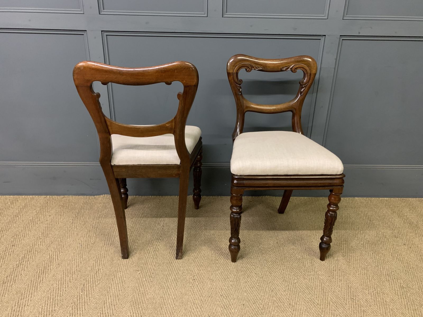 Set Of 8 Early Victorian Rosewood Chairs photo furniture