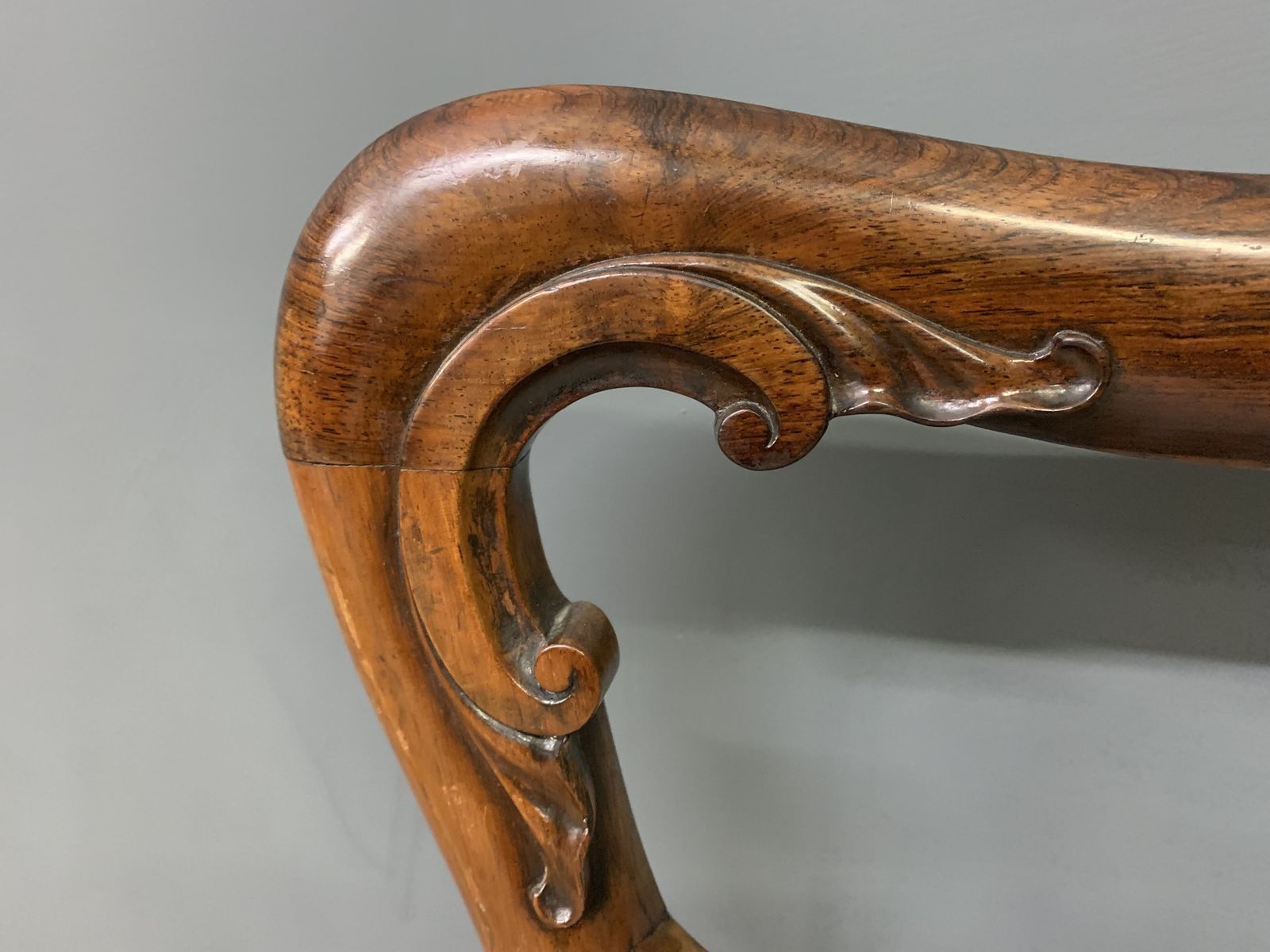 Set Of 8 Early Victorian Rosewood Chairs photo vintage